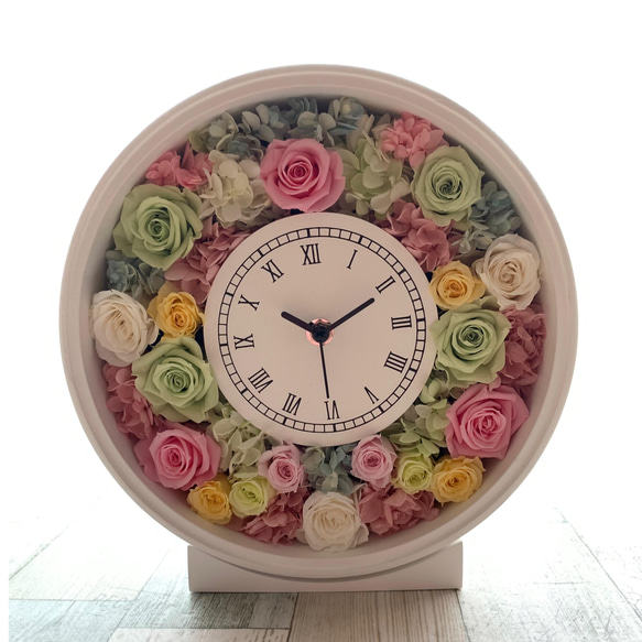 時計オーダー プリザーブドフラワー プリザーブドフラワーの名入れ時計】人気ランキング2025年決定版
