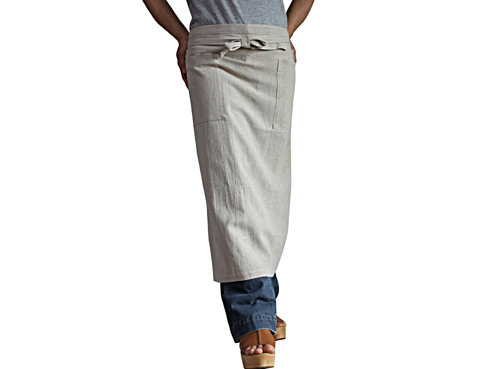 ヘンプのエプロン（SFS-005-02）