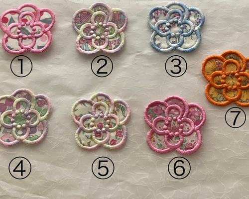 L-3】乗り物ワッペン ☆リバティ生地使用 アイロンワッペン ワッペン