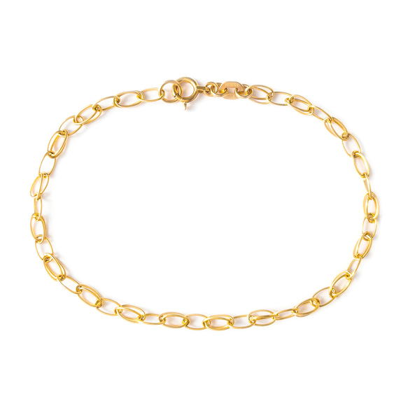 K18YG チェーンブレスレット #05 <Bracelet_K18(750) YellowGold Chain#05> 4枚目の画像