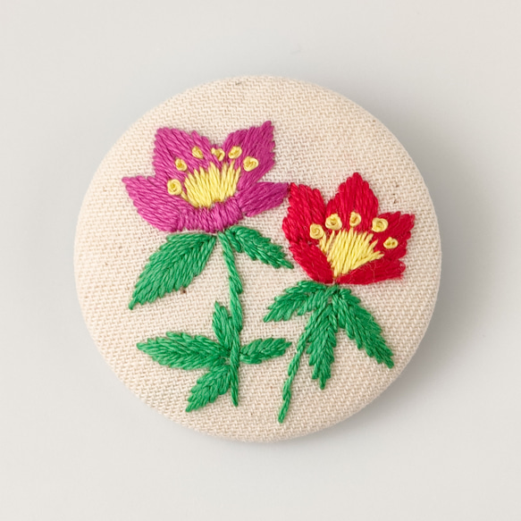 No.514　クリスマスの可愛い訪問者　刺繍ブローチ かわいい～！」 m88090988916_1.jpg?1731126762 その他 - その他
