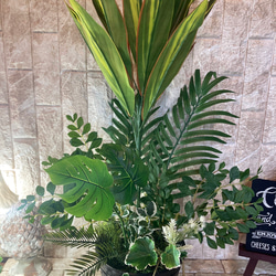 光触媒 人工観葉植物 ウォールグリーン フェイクグリーン ウンベラータ