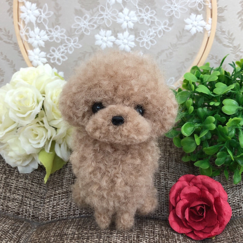 受注製作 》オーダー 犬♡うちの子製作♡羊毛フェルト♡トイ