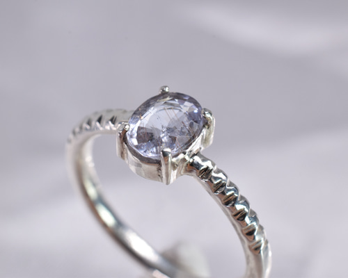 トルマリンのリング (バイオレット) 指輪・リング KanKan彫金工房 通販