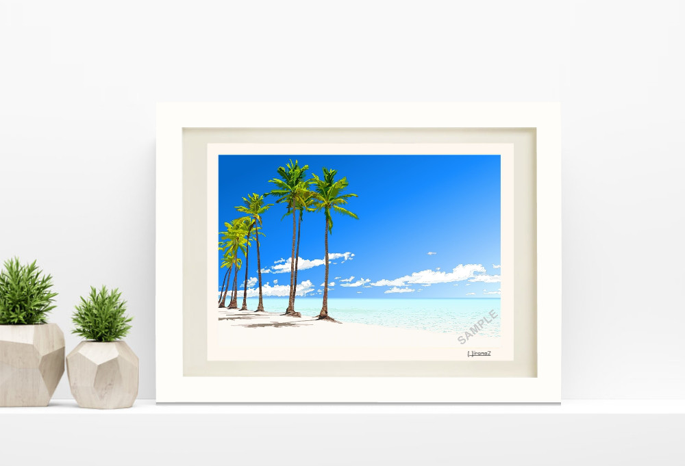 A3サイズ　スプレーアート　ヤシの木描いたら完成 A3サイズ スプレーアート ヤシの木描いたら完成 hqdefault.jpg?v