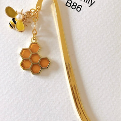 働き者のミツバチさん♡ブックマーカー(しおり)B86 しおり