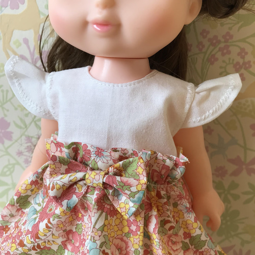 ドッキングワンピース＊ドール服 ソランちゃん ソランちゃん服 レミン