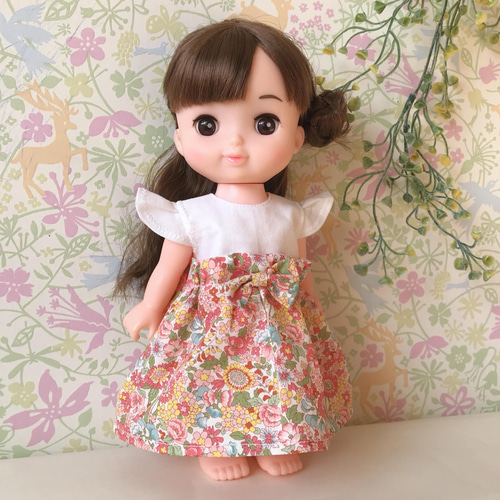 ドッキングワンピース＊ドール服 ソランちゃん ソランちゃん服 レミン