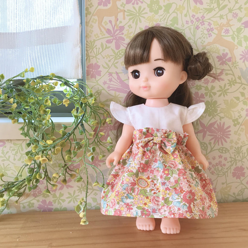ドッキングワンピース＊ドール服 ソランちゃん ソランちゃん服 レミン