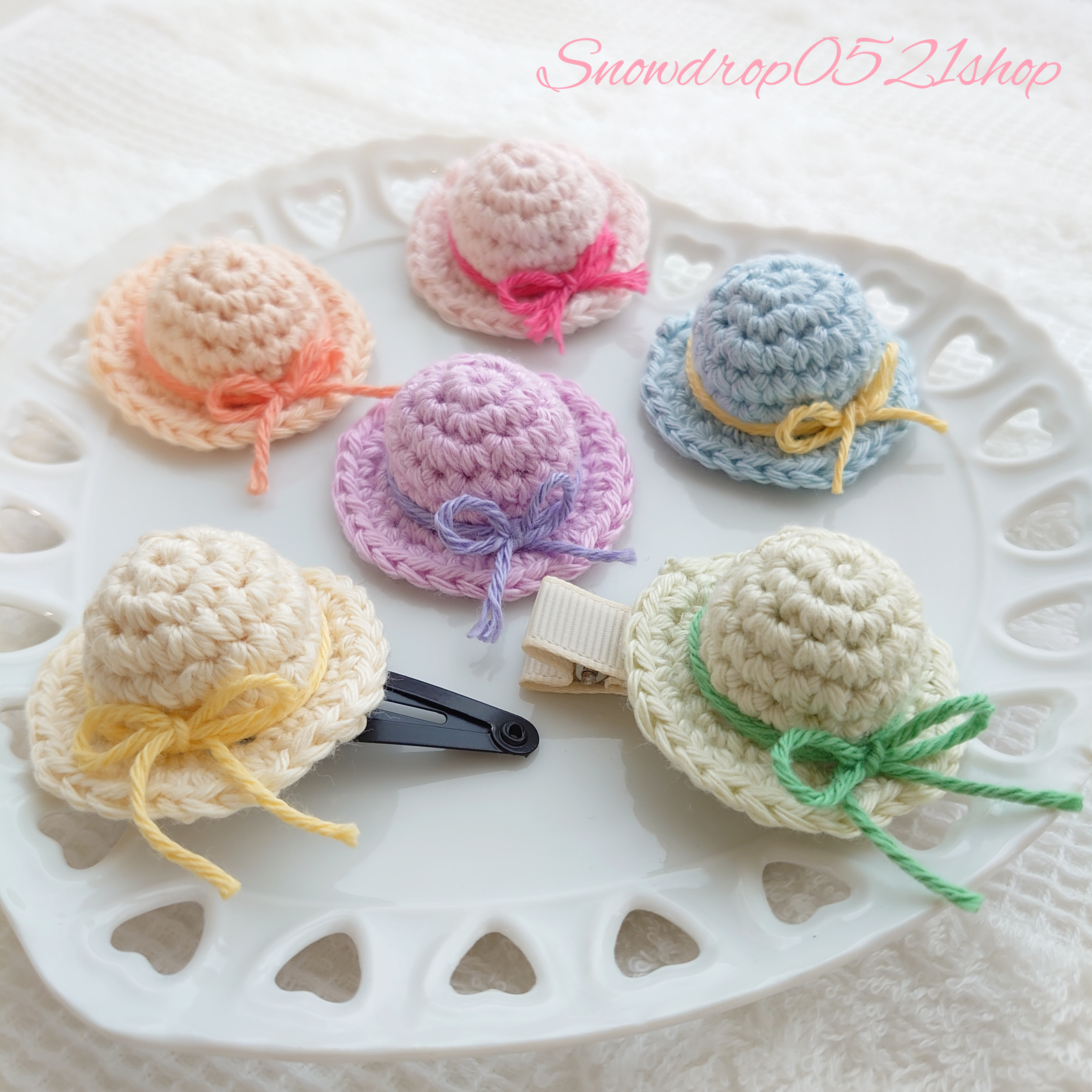 【アネモネのクリップ】　♡ベビーヘアピン　♡ベビーヘアクリップ オーダーメイド