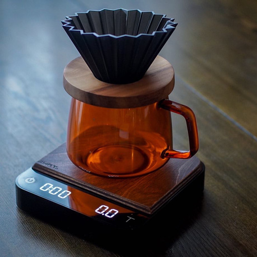 JHAT.. Wooden Plate for HARIO V60 Drip Scale ドリップ