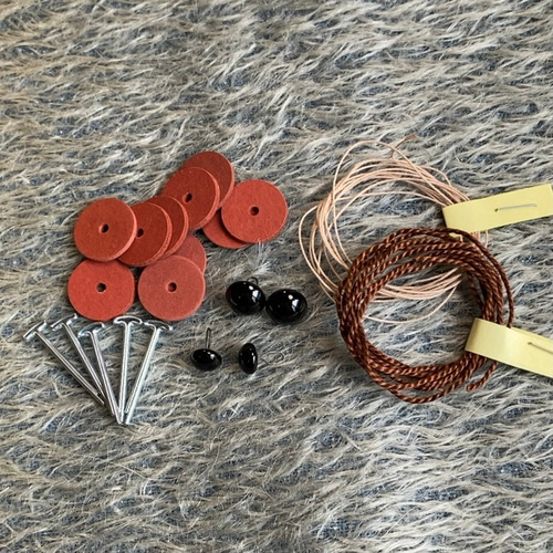 モヘア&パーツセット テディベアハンドメイドキット用 生地 amica 通販