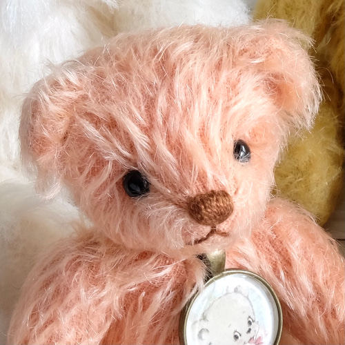 モヘア&パーツセット テディベアハンドメイドキット用 生地 モヘア&パーツセット テディベアハンドメイドキット用 生地