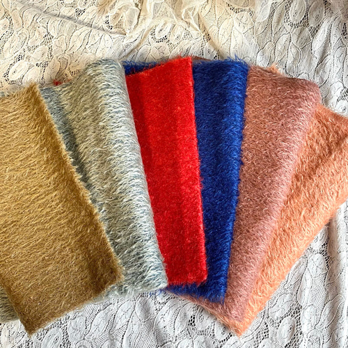 モヘア&パーツセット テディベアハンドメイドキット用 生地