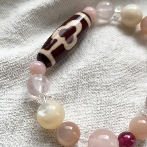 再値下げ！30%OFF 】菩提天珠入り組み合わせブレス ブレスレット  