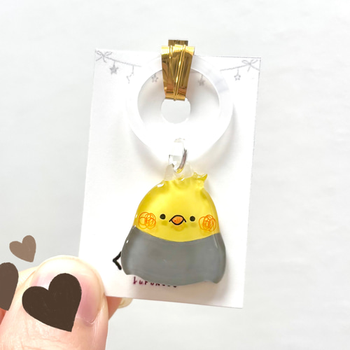 名入れ可】全19種！ぽってり小鳥ちゃん アンブレラマーカー【インコ