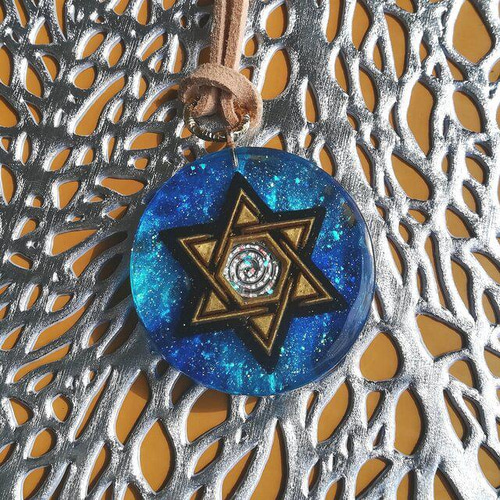 ゼロ磁場☆深海六芒星ネックレス』電磁波対策、波動調整波動入り