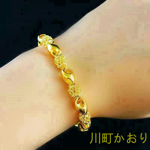 品質保証』新品 24K金絶妙なブレスレットレディースブレスレット