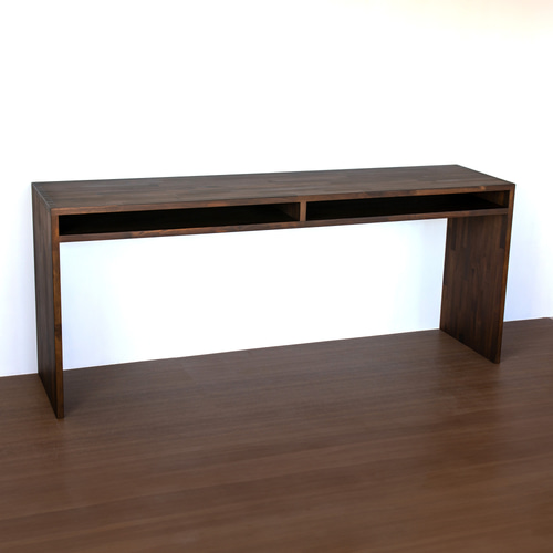 カウンターテーブル／ダークブラウン 机・デスク SG工房 通販 13827487