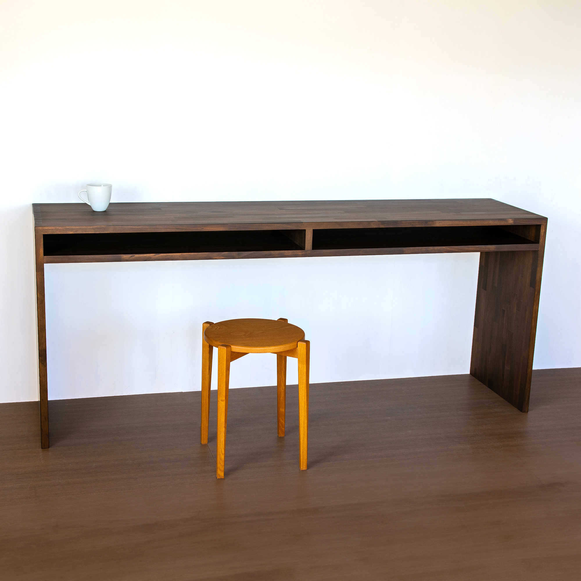 カウンターテーブル／ダークブラウン