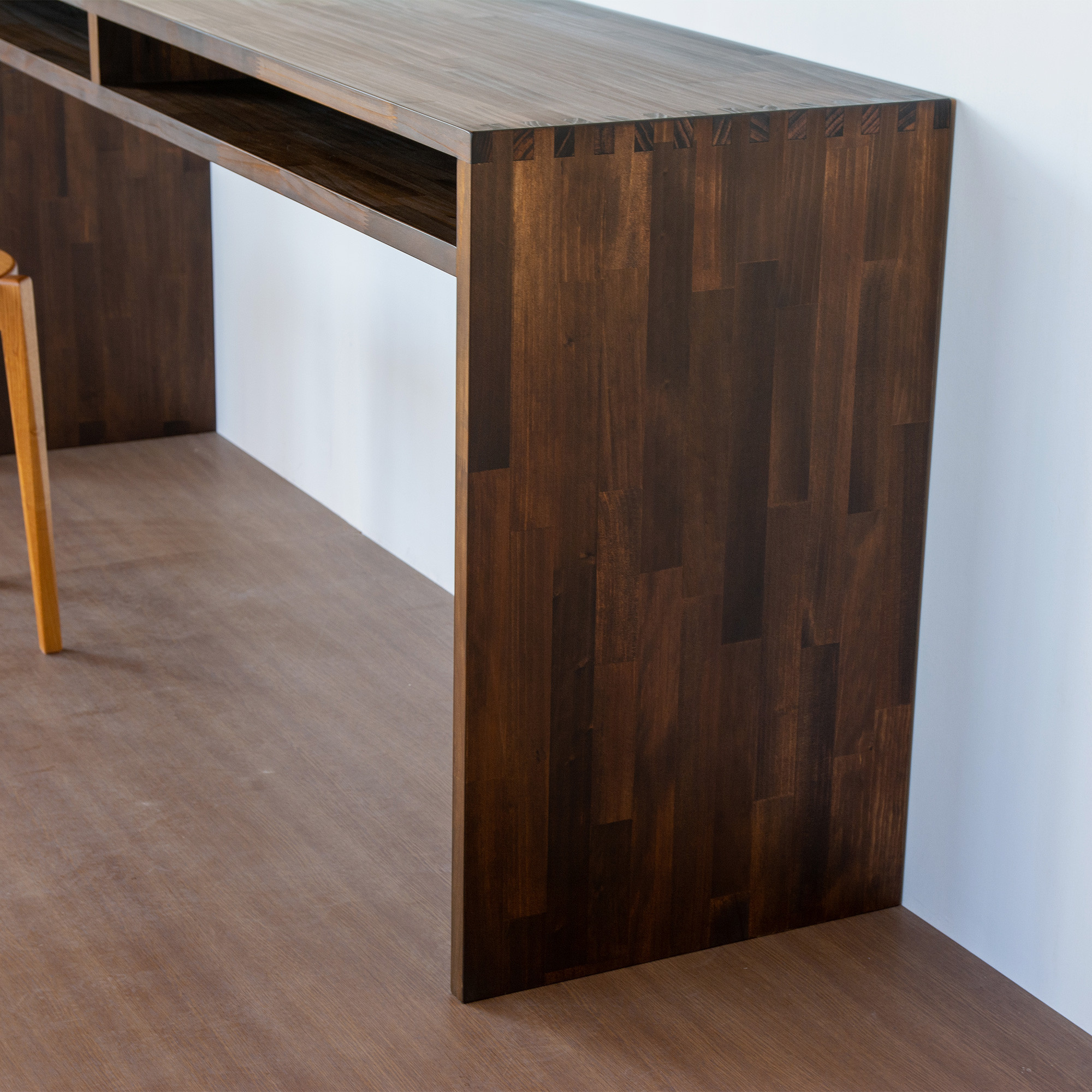 カウンターテーブル／ダークブラウン