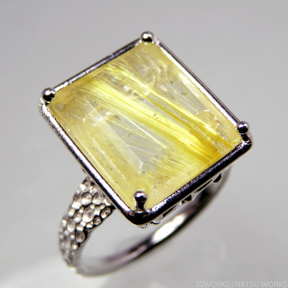 ルチルクォーツ リング / Rutile Quartz Ring 3枚目の画像