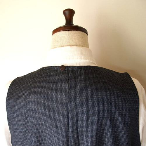 着物リメイク 大島紬 パッチワークのジャンパースカート ワンピース て