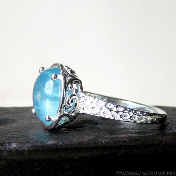 アクアマリンリング / Aquamarine Ring 4枚目の画像