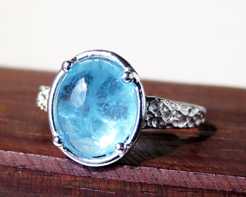 アクアマリンリング / Aquamarine Ring 指輪・リング NATSU