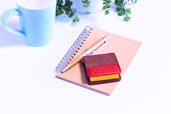 イタリアンレザー ふせん ケース (Post-it用) メモ帳 T.C/Lab 通販