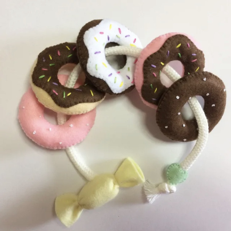 A4等級以上 【新品未使用】シリコン歯固め ドーナツ型 男の子 女の子