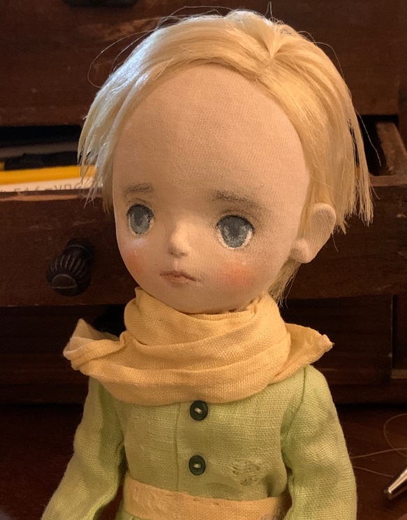 他サイトにてsold out 星の王子さま　遊里道ノブコ　人形作家　創作人形　littleprince 1枚目の画像