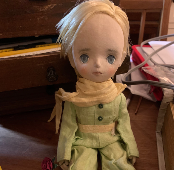 他サイトにてsold out 星の王子さま　遊里道ノブコ　人形作家　創作人形　littleprince 2枚目の画像