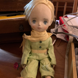他サイトにてsold out 星の王子さま　遊里道ノブコ　人形作家　創作人形　littleprince 9枚目の画像