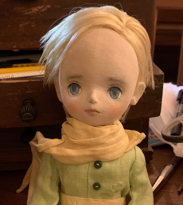 他サイトにてsold out 星の王子さま　遊里道ノブコ　人形作家　創作人形　littleprince 4枚目の画像