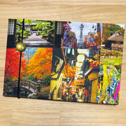 御朱印ホルダー】（大）バンド付 見開き60枚 書置き用御朱印ホルダー