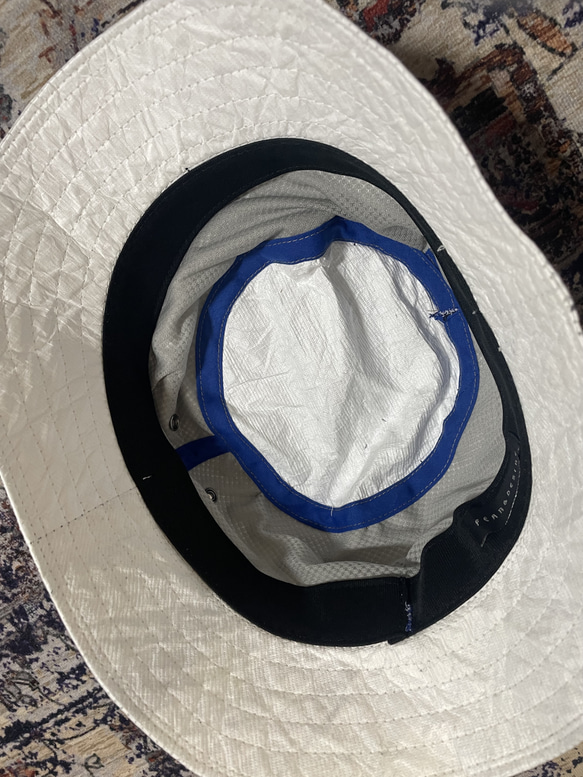 fear&desire astro paper bucket hat white 6枚目の画像