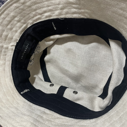 fear&desire linen logo bucket hat beige 7枚目の画像