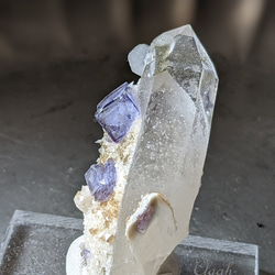 【Yaogangxian Fluorite】ヤオガンシャン産｜ファントムクォーツ with フローライト｜ 中国湖南省 2枚目の画像