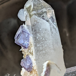 【Yaogangxian Fluorite】ヤオガンシャン産｜ファントムクォーツ with フローライト｜ 中国湖南省 13枚目の画像