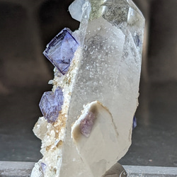 【Yaogangxian Fluorite】ヤオガンシャン産｜ファントムクォーツ with フローライト｜ 中国湖南省 4枚目の画像