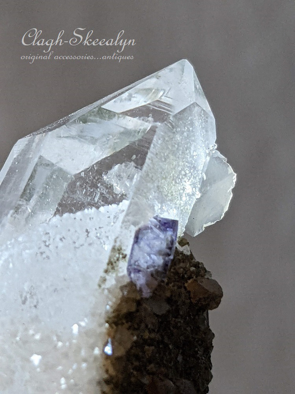 【Yaogangxian Fluorite】ヤオガンシャン産｜ファントムクォーツ with フローライト｜ 中国湖南省 8枚目の画像