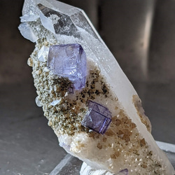 【Yaogangxian Fluorite】ヤオガンシャン産｜ファントムクォーツ with フローライト｜ 中国湖南省 5枚目の画像