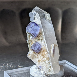 【Yaogangxian Fluorite】ヤオガンシャン産｜ファントムクォーツ with フローライト｜ 中国湖南省 10枚目の画像