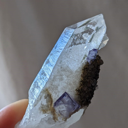 【Yaogangxian Fluorite】ヤオガンシャン産｜ファントムクォーツ with フローライト｜ 中国湖南省 15枚目の画像