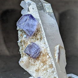 【Yaogangxian Fluorite】ヤオガンシャン産｜ファントムクォーツ with フローライト｜ 中国湖南省 3枚目の画像