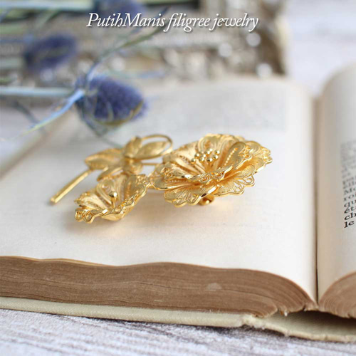 KENZO アンティーク ピンブローチ ローズ 薔薇