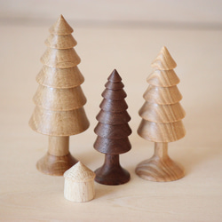 家と木の置物　6点セット 9枚目の画像