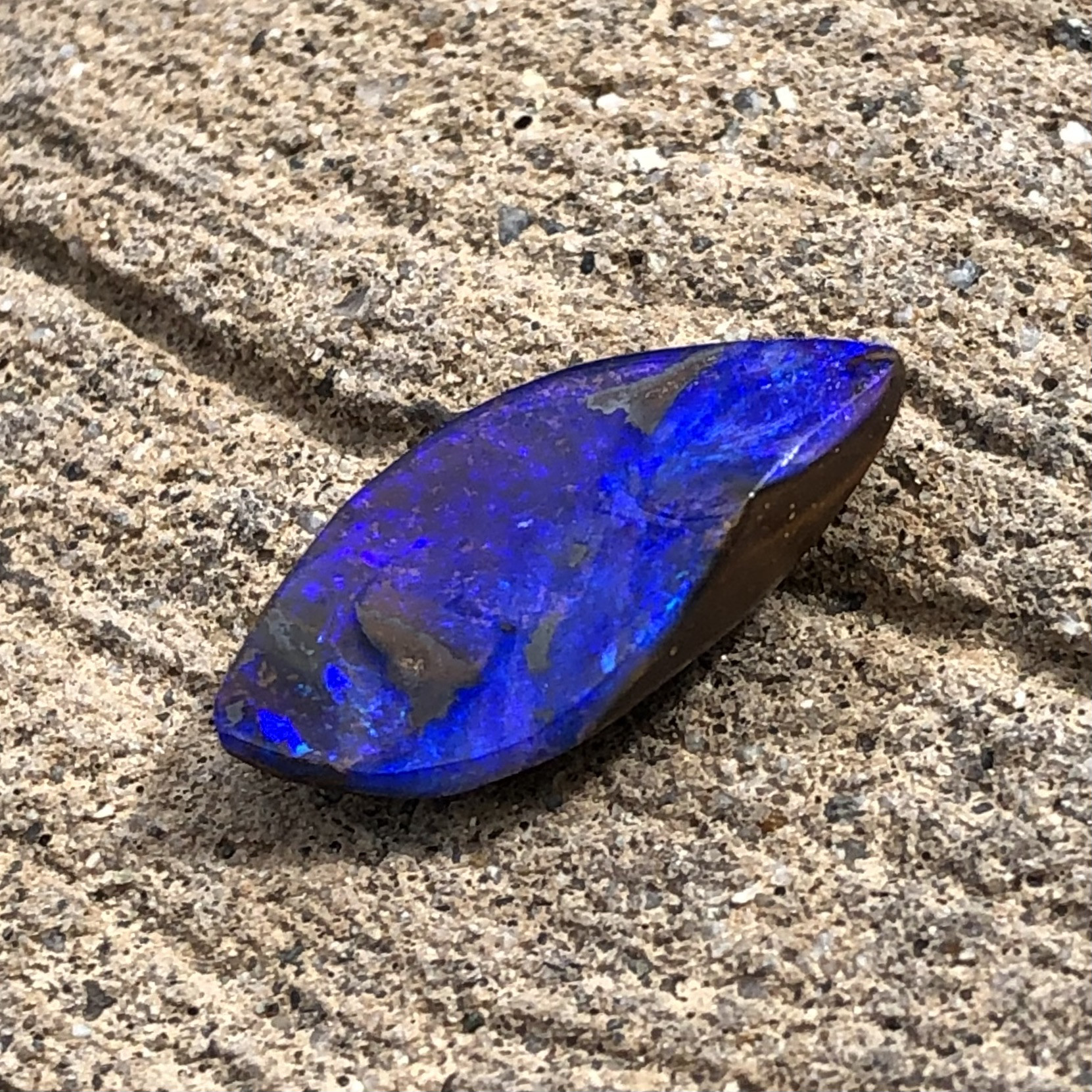 3,16ct Border Opal ボルダーオパール オーストラリア OP-07 ルース