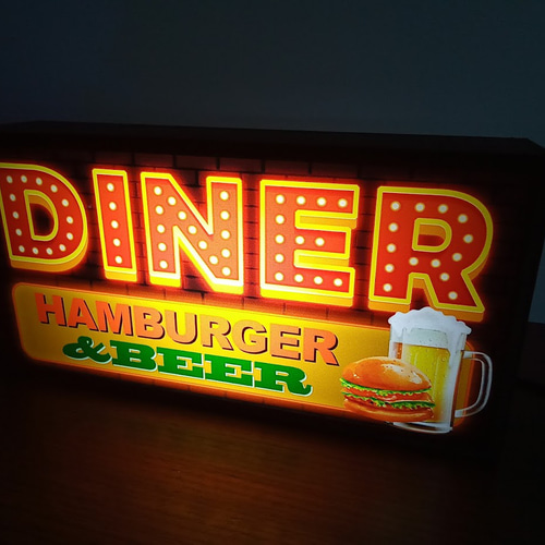 ダイナー ビール アメリカン ハンバーガー ファーストフード ダイナー ビール アメリカン ハンバーガー ファーストフード